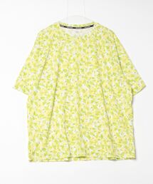 ティゴラ TIGORA ランニング ユニセックス半袖Tシャツ 総柄ビッグシルエット