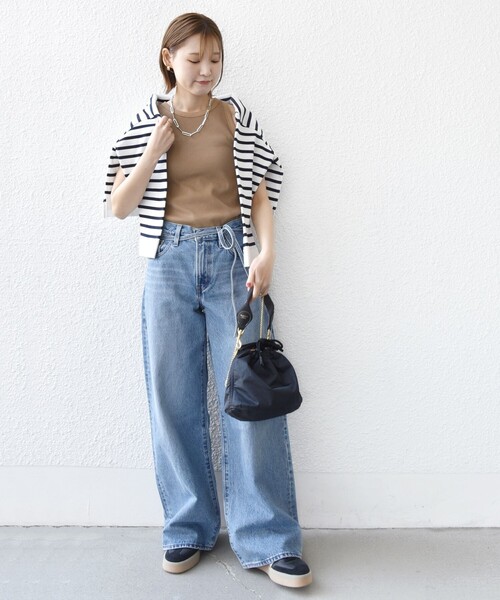 アメリカン スリーブ リブ タンクトップ（タンクトップ）｜SHIPS