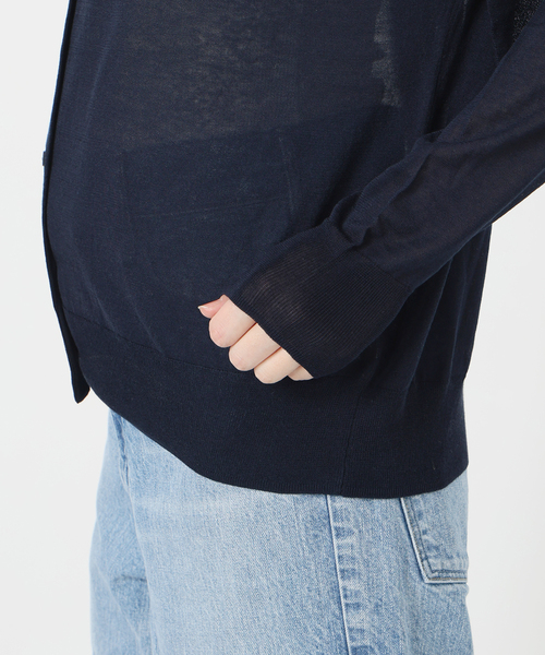 【Spick and Span】シアーカーディガン ウォッシャブルシアーカーディガン（カーディガン）｜Spick and