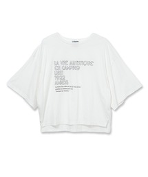 【 LA HUTTE】別注 EMBROIDERYＴシャツ