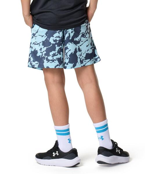UNDER ARMOUR(アンダーアーマー)の「UAテック プリント ショーツ(トレーニング/キッズ)(その他パンツ・キッズ・ブルー系・150cm/160cm/170cm/140cm/130cm)」の2枚目の写真