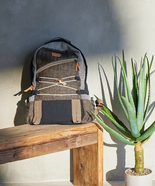 チャイハネ（チャイハネ）の「【チャイハネ】ラージャリュック（バックパック/リュック・レディース・ブラック/カーキ/ブルー/パープル・FREE）」の9枚目の写真