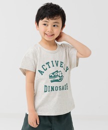 chil2（チルツー）の「綿100％ プリント 半袖Tシャツ（Tシャツ/カットソー）」