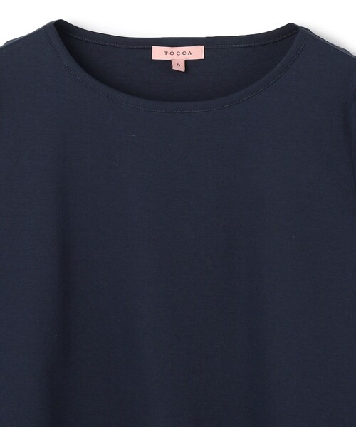 TOCCA（トッカ）の「FLOWER PATTERN LACE トップス（Tシャツ/カットソー・レディース・アイボリー系/ネイビー系・SMALL/MEDIUM）」の9枚目の写真