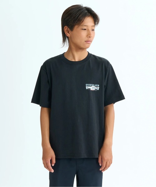 Quiksilver(クイックシルバー)の「AQUIA WILD ST YOUTH /クイックシルバーキッズバックプリント半袖Tシャツ(Tシャツ/カットソー・キッズ・ホワイト/イエロー/ブラック・160/130/140/150)」の5枚目の写真