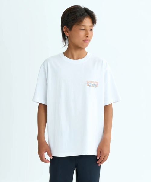 Quiksilver(クイックシルバー)の「AQUIA WILD ST YOUTH /クイックシルバーキッズバックプリント半袖Tシャツ(Tシャツ/カットソー・キッズ・ホワイト/イエロー/ブラック・160/130/140/150)」の4枚目の写真