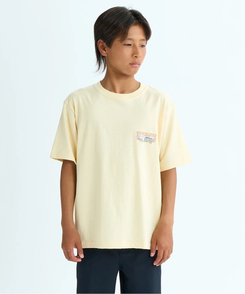 Quiksilver(クイックシルバー)の「AQUIA WILD ST YOUTH /クイックシルバーキッズバックプリント半袖Tシャツ(Tシャツ/カットソー・キッズ・ホワイト/イエロー/ブラック・160/130/140/150)」の6枚目の写真