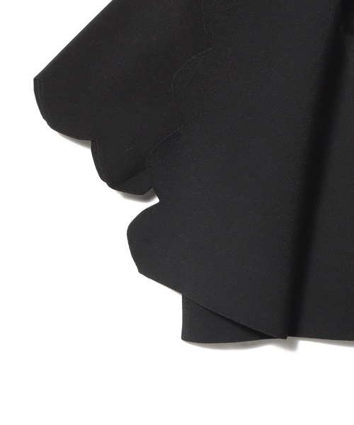 ESTNATION（エストネーション）の「ESTNATION / スカラ ニットボレロ（カーディガン/ボレロ・レディース・オフホワイト/ブルー/ブラック・FREE）」の8枚目の写真