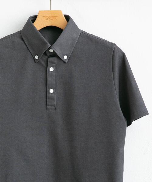 URBAN RESEARCH DOORS(アーバンリサーチドアーズ)の「『吸水速乾』LIFE STYLE TAILOR ボタンダウン半袖プルオーバー(シャツ/ブラウス・メンズ・ブルー/グレー/ネイビー/ホワイト・MEDIUM/LARGE/X-LARGE)」の3枚目の写真