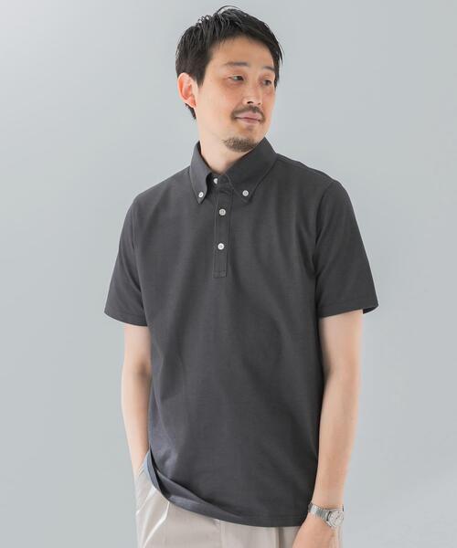 URBAN RESEARCH DOORS(アーバンリサーチドアーズ)の「『吸水速乾』LIFE STYLE TAILOR ボタンダウン半袖プルオーバー(シャツ/ブラウス・メンズ・ブルー/グレー/ネイビー/ホワイト・MEDIUM/LARGE/X-LARGE)」の5枚目の写真