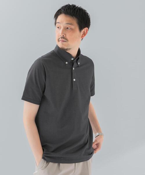 URBAN RESEARCH DOORS(アーバンリサーチドアーズ)の「『吸水速乾』LIFE STYLE TAILOR ボタンダウン半袖プルオーバー(シャツ/ブラウス・メンズ・ブルー/グレー/ネイビー/ホワイト・MEDIUM/LARGE/X-LARGE)」の8枚目の写真