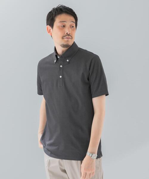 URBAN RESEARCH DOORS(アーバンリサーチドアーズ)の「『吸水速乾』LIFE STYLE TAILOR ボタンダウン半袖プルオーバー(シャツ/ブラウス・メンズ・ブルー/グレー/ネイビー/ホワイト・MEDIUM/LARGE/X-LARGE)」の9枚目の写真