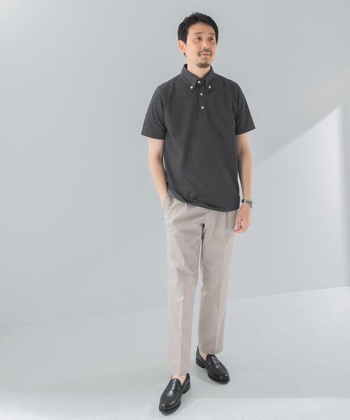 URBAN RESEARCH DOORS(アーバンリサーチドアーズ)の「『吸水速乾』LIFE STYLE TAILOR ボタンダウン半袖プルオーバー(シャツ/ブラウス・メンズ・ブルー/グレー/ネイビー/ホワイト・MEDIUM/LARGE/X-LARGE)」の10枚目の写真