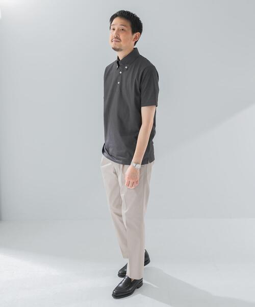 URBAN RESEARCH DOORS(アーバンリサーチドアーズ)の「『吸水速乾』LIFE STYLE TAILOR ボタンダウン半袖プルオーバー(シャツ/ブラウス・メンズ・ブルー/グレー/ネイビー/ホワイト・MEDIUM/LARGE/X-LARGE)」の11枚目の写真
