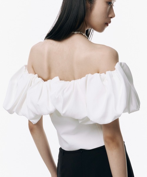 セール】BALLON SLEEVE TOP/バルーンスリーブトップ（Tシャツ