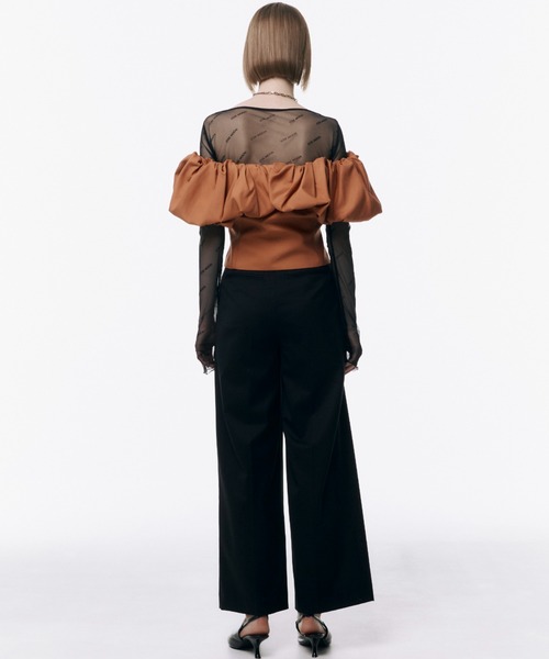 BALLON SLEEVE TOP/バルーンスリーブトップ（Tシャツ/カットソー