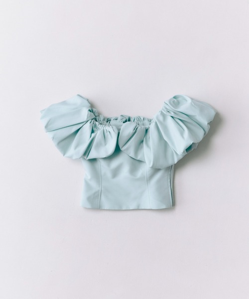BALLON SLEEVE TOP/バルーンスリーブトップ（Tシャツ/カットソー