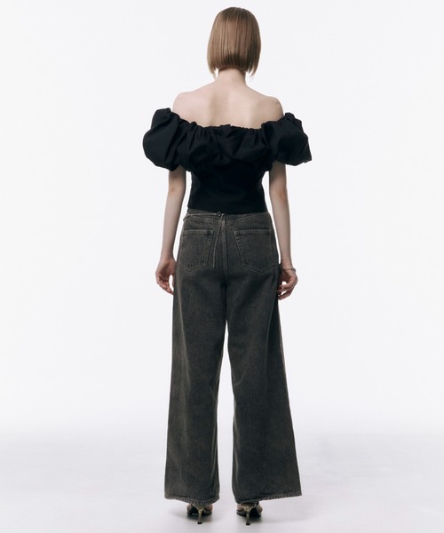 セール】BALLON SLEEVE TOP/バルーンスリーブトップ（Tシャツ