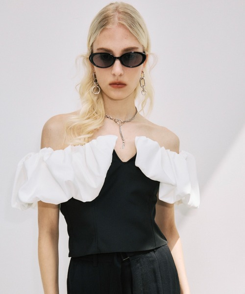 トップス BALLON SLEEVE TOP josemoon BALLON SLEEVE TOP/バルーンスリーブトップ（Tシャツ/カットソー