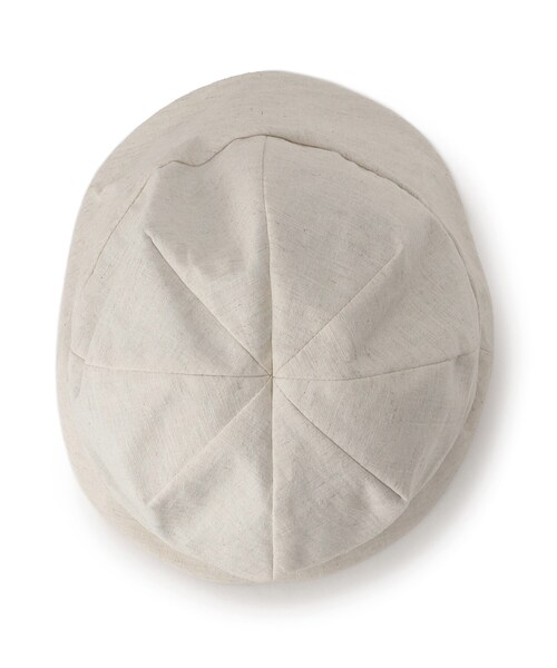 SHOO・LA・RUE(シューラルー)の「【UVカット】顔周りすっぽりキャスケット【サイズ調整/あご紐付き】(キャスケット・レディース・グレー/ブラック/ブラウン系/ライトベージュ/ベージュ・00)」の8枚目の写真