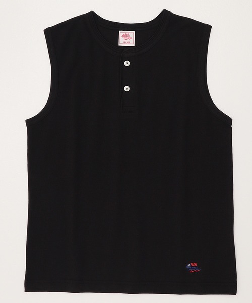 JEMORGAN（ジェーイーモーガン）の「【JEMORGAN / ジェーイーモーガン】カノコヘンリーネックノースリーブ（タンクトップ・レディース・イエロー/ネイビー/ホワイト/グリーン系/チャコール/レッド系/ブラック・FREE）」の15枚目の写真