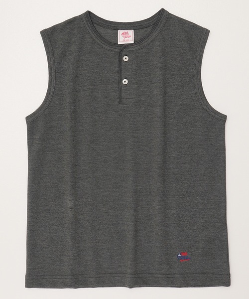 JEMORGAN（ジェーイーモーガン）の「【JEMORGAN / ジェーイーモーガン】カノコヘンリーネックノースリーブ（タンクトップ・レディース・イエロー/ネイビー/ホワイト/グリーン系/チャコール/レッド系/ブラック・FREE）」の17枚目の写真