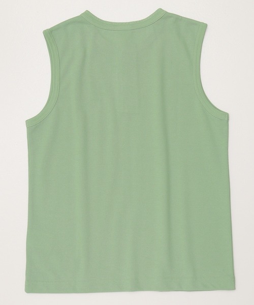 JEMORGAN（ジェーイーモーガン）の「【JEMORGAN / ジェーイーモーガン】カノコヘンリーネックノースリーブ（タンクトップ・レディース・イエロー/ネイビー/ホワイト/グリーン系/チャコール/レッド系/ブラック・FREE）」の20枚目の写真