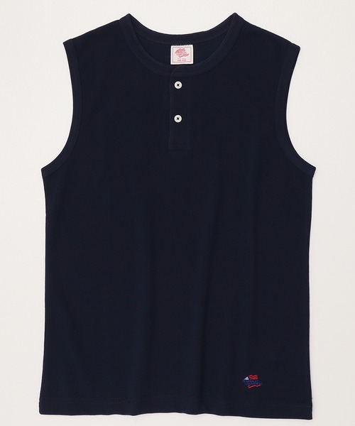 JEMORGAN（ジェーイーモーガン）の「【JEMORGAN / ジェーイーモーガン】カノコヘンリーネックノースリーブ（タンクトップ・レディース・イエロー/ネイビー/ホワイト/グリーン系/チャコール/レッド系/ブラック・FREE）」の21枚目の写真