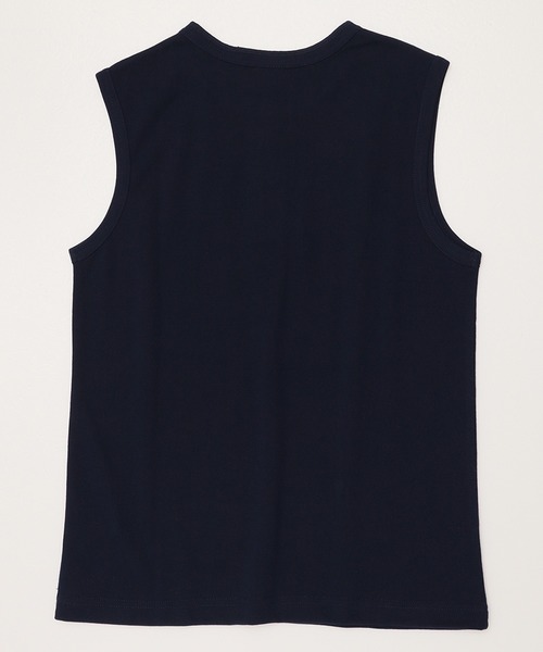 JEMORGAN（ジェーイーモーガン）の「【JEMORGAN / ジェーイーモーガン】カノコヘンリーネックノースリーブ（タンクトップ・レディース・イエロー/ネイビー/ホワイト/グリーン系/チャコール/レッド系/ブラック・FREE）」の22枚目の写真