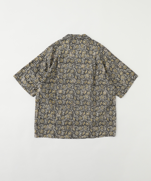 Couture d'adam（クチュールドアダム）の「COUTURE D’ADAM (クチュール ド アダム) Block Print Summerwear シャツ（シャツ/ブラウス・メンズ・チャコールグレー/ホワイト×ホワイト/イエロー系その他/ホワイト系その他/マスタード・40/42）」の13枚目の写真