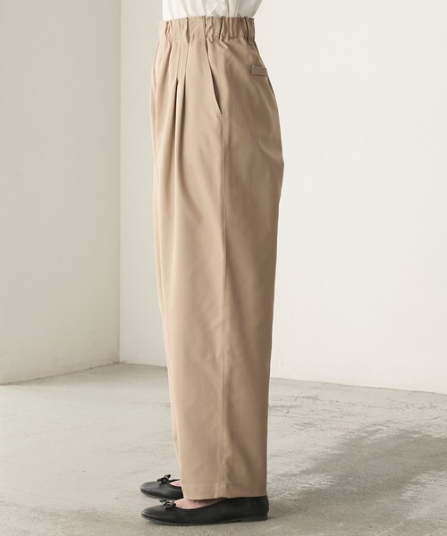 BONLECILL（ボンルシール）の「【マシンウォッシャブル/イージーケア/クイックドライ】キレイージーチノパンツ（チノパンツ・レディース・ブラック/ベージュ/カーキ・S/L/M）」の10枚目の写真