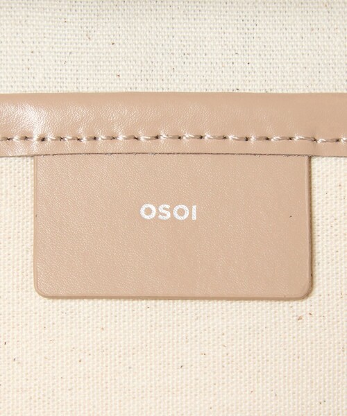 OSOI(オソイ)の「【別注】<OSOI>BOAT WIDE バッグ TAUPE(ショルダーバッグ・レディース・ベージュ・FREE)」の12枚目の写真