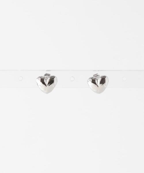 URBAN RESEARCH Sonny Label(アーバンリサーチサニーレーベル)の「ハートピアス(ピアス(両耳用)・レディース・シルバー/ゴールド・ONE)」の3枚目の写真