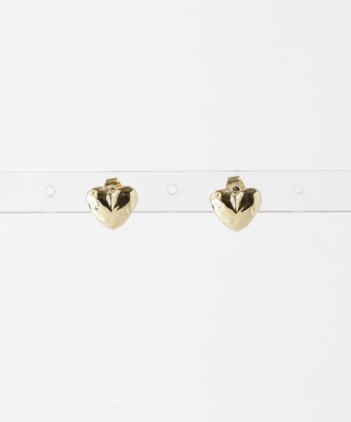 URBAN RESEARCH Sonny Label(アーバンリサーチサニーレーベル)の「ハートピアス(ピアス(両耳用)・レディース・シルバー/ゴールド・ONE)」の5枚目の写真