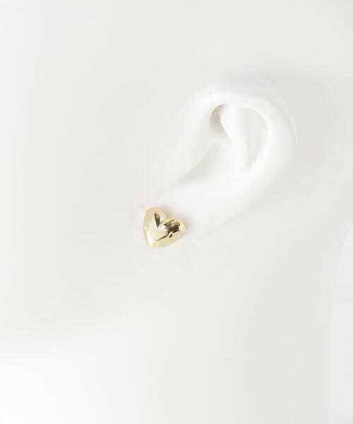 URBAN RESEARCH Sonny Label(アーバンリサーチサニーレーベル)の「ハートピアス(ピアス(両耳用)・レディース・シルバー/ゴールド・ONE)」の6枚目の写真