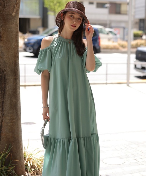 もも VUITTONショッパー2点  リランドチュールワンビース 2way off-shoulder dress【lavender】 – BUNNY APARTMENT