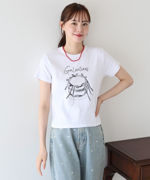 セール】ケーキプリントTシャツ（Tシャツ/カットソー