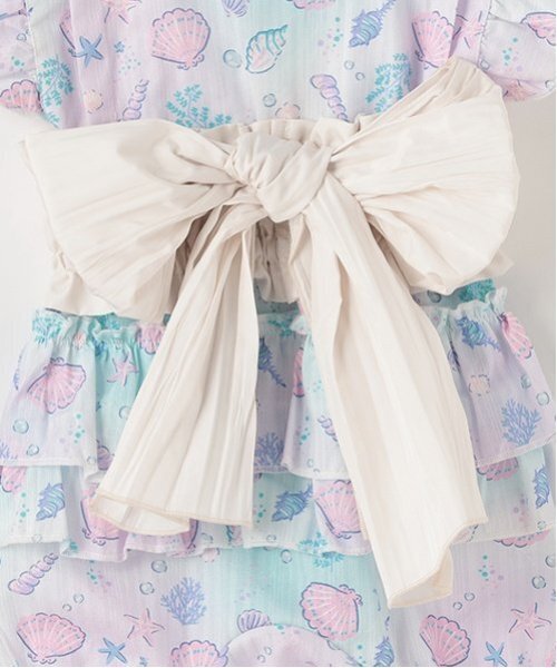 petit main(プティマイン)の「【WEB限定/リンク】girls babyアソート甚平(浴衣・キッズ・ピンク/アイボリー・80cm/70cm)」の19枚目の写真