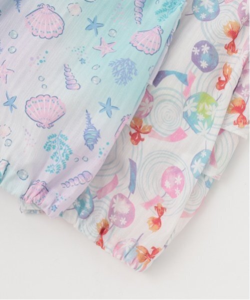 petit main(プティマイン)の「【WEB限定/リンク】girls babyアソート甚平(浴衣・キッズ・ピンク/アイボリー・80cm/70cm)」の16枚目の写真