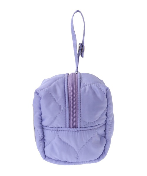 Green　Parks（グリーンパークス）の「ムジークタイガー/カラーキルトスクエアポーチ（ポーチ・レディース・ブラック/オフホワイト/ブルー/ピンク/パープル/オレンジ・FREE）」の10枚目の写真