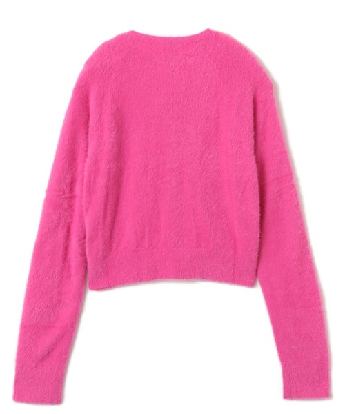 adidas FLUFFY KNITTED CARDIGAN / アディダス フラフィー