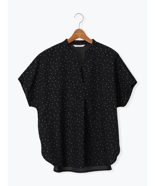 Lugnoncure（ルノンキュール）の「【イージーケア】ドルマンスキッパーブラウス（シャツ/ブラウス・レディース・ブラック/ホワイト/オフホワイト/キナリ・F）」の17枚目の写真