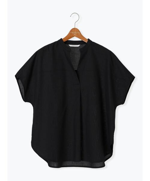 Lugnoncure（ルノンキュール）の「【イージーケア】ドルマンスキッパーブラウス（シャツ/ブラウス・レディース・ブラック/ホワイト/オフホワイト/キナリ・F）」の18枚目の写真