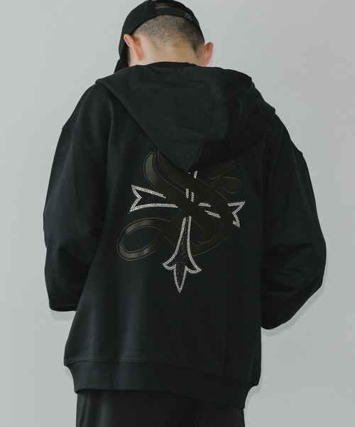 supplier ジップパーカー SUPPLIER パーカー SUPPLIER/サプライヤー Fleur Switching ZIp