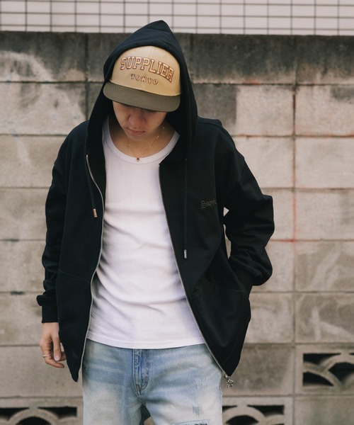 セール】SUPPLIER/サプライヤー Cross Zip Hoodie ジップ