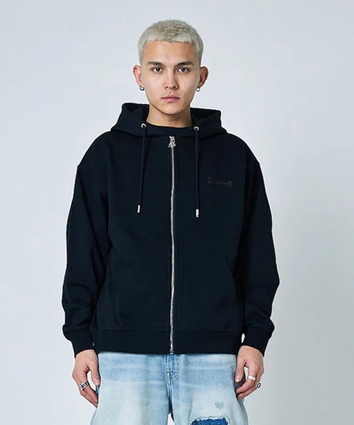 Supplier ネイビー ジップアップパーカー　5日間限定で安くして売ってます Supplier ネイビー ジップアップパーカー 5日間限定で安くして