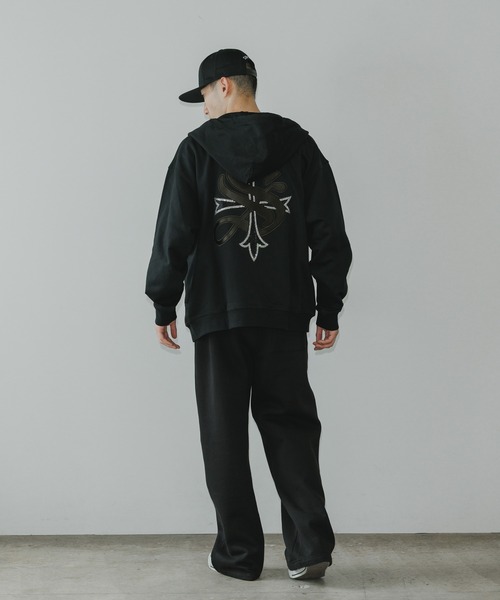 supplier ジップパーカー SUPPLIER パーカー SUPPLIER/サプライヤー Chrome Cross Zip