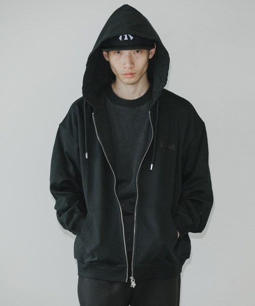 supplier パーカー 黒 SUPPLIER パーカー SUPPLIER/サプライヤー Cross Zip Hoodie