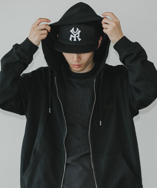 SUPPLIER/サプライヤー Cross Zip Hoodie ジップパーカー