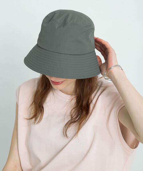 URBAN RESEARCH Sonny Label（アーバンリサーチサニーレーベル）の「サンシェード付2WAYハット（ハット・レディース・ブラック/グレー/ブラウン・ONE）」の2枚目の写真